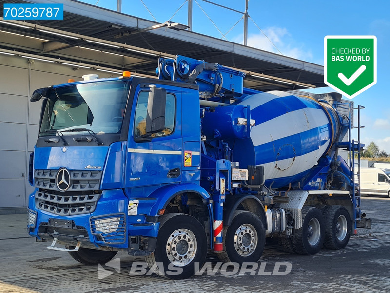 Mercedes-Benz Arocs 3251 8X4 PUMI Putzmeister TMM 24 + Liebherr 7m3 Mixer Retarder Euro 6 - Бетон помпа: снимка 1 Mercedes-Benz Arocs 3251 8X4 PUMI Putzmeister TMM 24 + Liebherr 7m3 Mixer Retarder Euro 6 - Бетон помпа: снимка 1