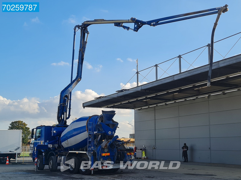 Mercedes-Benz Arocs 3251 8X4 PUMI Putzmeister TMM 24 + Liebherr 7m3 Mixer Retarder Euro 6 - Бетон помпа: снимка 5 Mercedes-Benz Arocs 3251 8X4 PUMI Putzmeister TMM 24 + Liebherr 7m3 Mixer Retarder Euro 6 - Бетон помпа: снимка 5