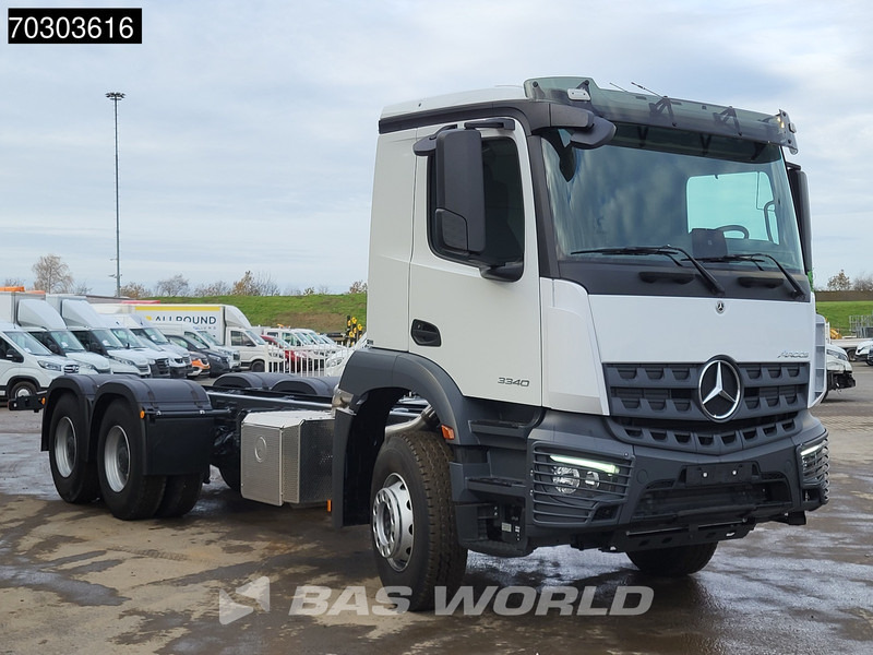 Mercedes-Benz Arocs 3340 6X4 NEW! Euro 5 Full Steel Big Axle Automatic - Шаси кабина: снимка 3 Mercedes-Benz Arocs 3340 6X4 NEW! Euro 5 Full Steel Big Axle Automatic - Шаси кабина: снимка 3