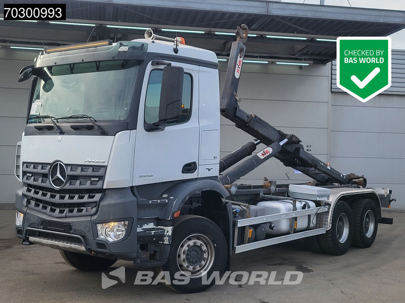 Mercedes-Benz Arocs 3342 6X4 HYVA 26-62-S Hooklift Big-Axle Automatic Euro 6 - Мултилифт с кука камион: снимка 1 Mercedes-Benz Arocs 3342 6X4 HYVA 26-62-S Hooklift Big-Axle Automatic Euro 6 - Мултилифт с кука камион: снимка 1