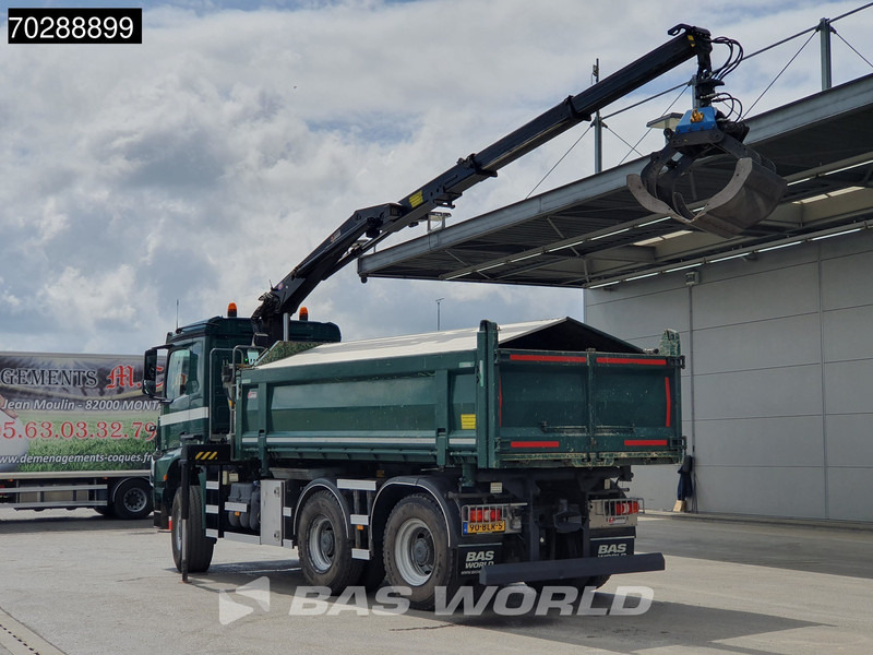 Mercedes-Benz Arocs 3342 Arocs 6X6 NL-Truck HMF 1643 Z-Crane Kran Steering Axle Big-Axle Euro 6 - Самосвал камион, Камион с кран: снимка 2 Mercedes-Benz Arocs 3342 Arocs 6X6 NL-Truck HMF 1643 Z-Crane Kran Steering Axle Big-Axle Euro 6 - Самосвал камион, Камион с кран: снимка 2