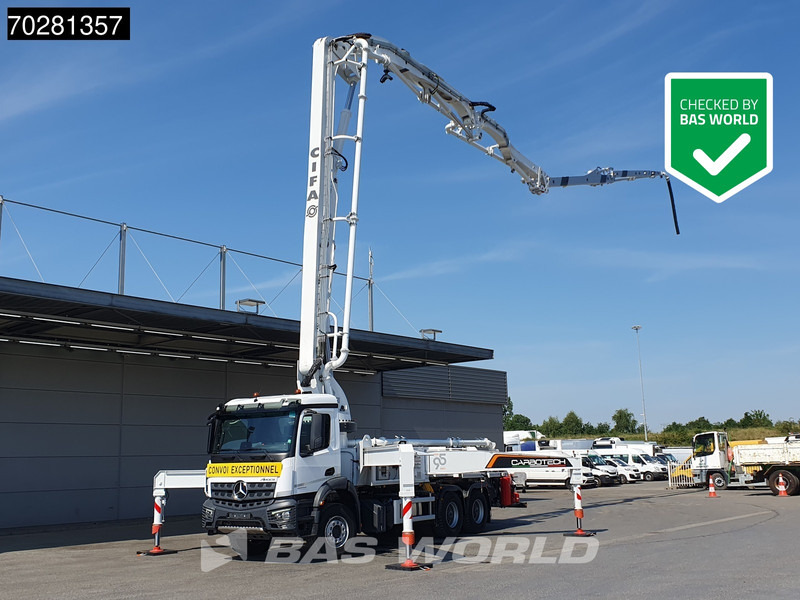 Mercedes-Benz Arocs 3343 6X4 CIFA K40H Carbotech Pump 5 arm Big-Axle Navi Euro 6 - Бетон помпа: снимка 1 Mercedes-Benz Arocs 3343 6X4 CIFA K40H Carbotech Pump 5 arm Big-Axle Navi Euro 6 - Бетон помпа: снимка 1