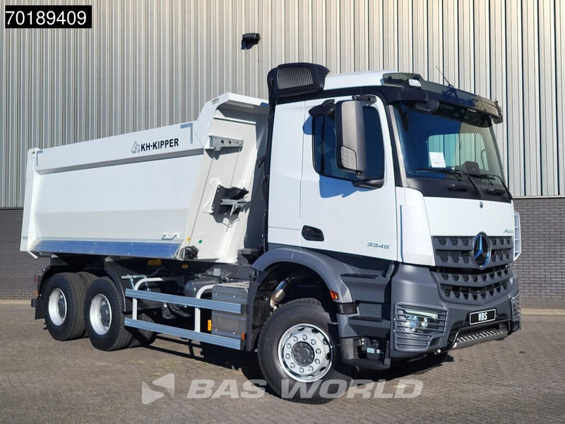 Mercedes-Benz Arocs 3345 6X4 NEW! 18m3 KH-Kipper Automatic Full Steel suspension Big-Axle Euro 3 - Самосвал камион: снимка 2 Mercedes-Benz Arocs 3345 6X4 NEW! 18m3 KH-Kipper Automatic Full Steel suspension Big-Axle Euro 3 - Самосвал камион: снимка 2