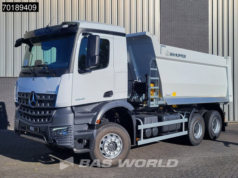 Mercedes-Benz Arocs 3345 6X4 NEW! 18m3 KH-Kipper Automatic Full Steel suspension Big-Axle Euro 3 - Самосвал камион: снимка 1 Mercedes-Benz Arocs 3345 6X4 NEW! 18m3 KH-Kipper Automatic Full Steel suspension Big-Axle Euro 3 - Самосвал камион: снимка 1