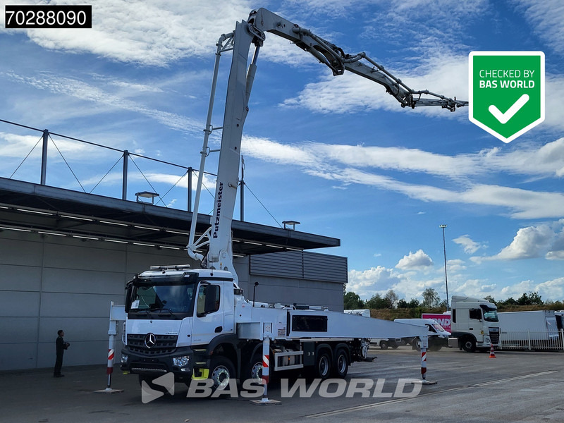 Mercedes-Benz Arocs 3740 8X4 Putzmeister M42-5 Betonpomp Big-Axle Steelsuspension Euro 6 - Бетон помпа: снимка 1 Mercedes-Benz Arocs 3740 8X4 Putzmeister M42-5 Betonpomp Big-Axle Steelsuspension Euro 6 - Бетон помпа: снимка 1