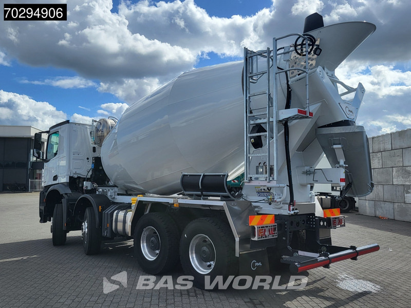 Mercedes-Benz Arocs 3743 8X4 New! 10m3 FML BSH 103 Mixer Steelsuspension Big-Axle Automatic Euro 6 - Бетоновоз: снимка 2 Mercedes-Benz Arocs 3743 8X4 New! 10m3 FML BSH 103 Mixer Steelsuspension Big-Axle Automatic Euro 6 - Бетоновоз: снимка 2