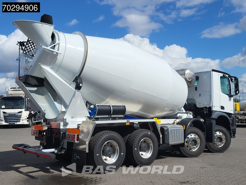 Mercedes-Benz Arocs 3743 8X4 New! 10m3 FML BSH 103 Mixer Steelsuspension Big-Axle Automatic Euro 6 - Бетоновоз: снимка 5 Mercedes-Benz Arocs 3743 8X4 New! 10m3 FML BSH 103 Mixer Steelsuspension Big-Axle Automatic Euro 6 - Бетоновоз: снимка 5