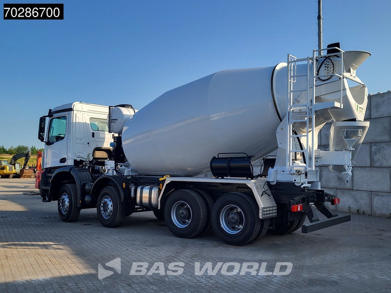 Mercedes-Benz Arocs 4142 8X4 NEW! 10m3 SchwingStetter Mixer Manual Steel suspension BigAxle Euro3 - Бетоновоз: снимка 2 Mercedes-Benz Arocs 4142 8X4 NEW! 10m3 SchwingStetter Mixer Manual Steel suspension BigAxle Euro3 - Бетоновоз: снимка 2