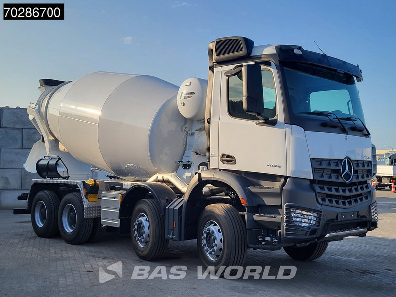 Mercedes-Benz Arocs 4142 8X4 NEW! 10m3 SchwingStetter Mixer Manual Steel suspension BigAxle Euro3 - Бетоновоз: снимка 3 Mercedes-Benz Arocs 4142 8X4 NEW! 10m3 SchwingStetter Mixer Manual Steel suspension BigAxle Euro3 - Бетоновоз: снимка 3