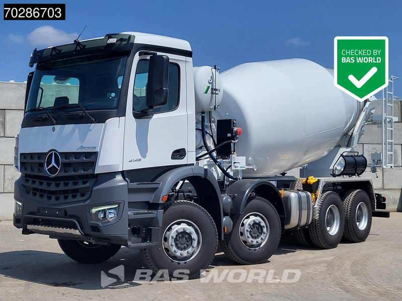 Mercedes-Benz Arocs 4145 8X4 NEW! 10m3 Schwing Stetter Mixer Big-Axle Manual Euro 3 - Бетоновоз: снимка 1 Mercedes-Benz Arocs 4145 8X4 NEW! 10m3 Schwing Stetter Mixer Big-Axle Manual Euro 3 - Бетоновоз: снимка 1