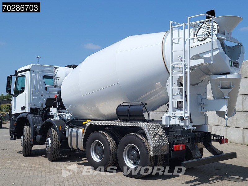 Mercedes-Benz Arocs 4145 8X4 NEW! 10m3 Schwing Stetter Mixer Big-Axle Manual Euro 3 - Бетоновоз: снимка 2 Mercedes-Benz Arocs 4145 8X4 NEW! 10m3 Schwing Stetter Mixer Big-Axle Manual Euro 3 - Бетоновоз: снимка 2