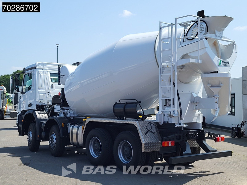 Mercedes-Benz Arocs 4145 8X4 NEW! 10m3 Schwing Stetter Mixer Manual Big-Axle Steel suspension Euro 3 - Бетоновоз: снимка 2 Mercedes-Benz Arocs 4145 8X4 NEW! 10m3 Schwing Stetter Mixer Manual Big-Axle Steel suspension Euro 3 - Бетоновоз: снимка 2