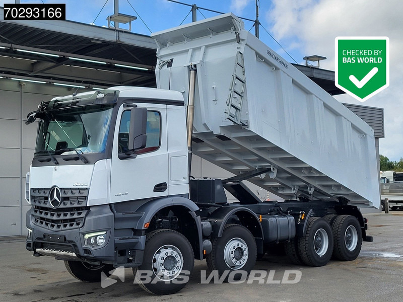 Mercedes-Benz Arocs 4245 8X4 New! 22m3 Meiller Kipper Big-Axle Steelsuspension Manual Euro 3 - Самосвал камион: снимка 1 Mercedes-Benz Arocs 4245 8X4 New! 22m3 Meiller Kipper Big-Axle Steelsuspension Manual Euro 3 - Самосвал камион: снимка 1