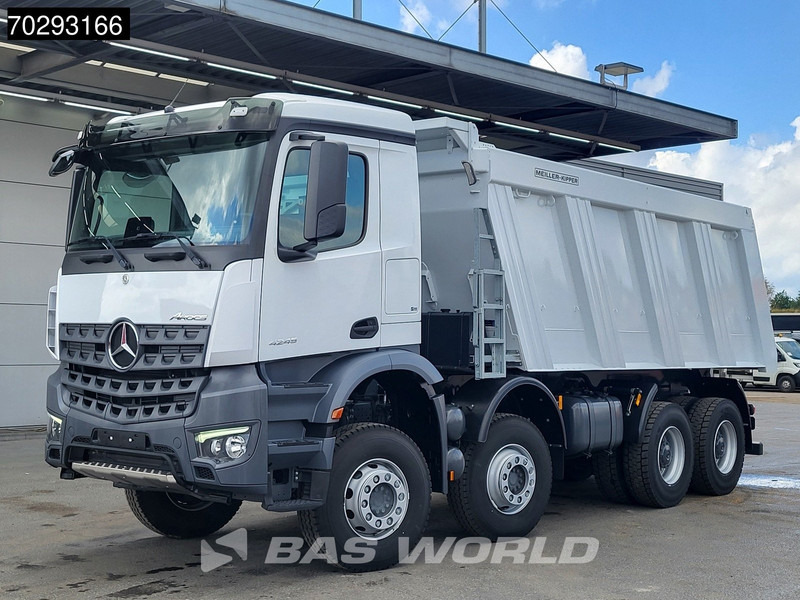 Mercedes-Benz Arocs 4245 8X4 New! 22m3 Meiller Kipper Big-Axle Steelsuspension Manual Euro 3 - Самосвал камион: снимка 5 Mercedes-Benz Arocs 4245 8X4 New! 22m3 Meiller Kipper Big-Axle Steelsuspension Manual Euro 3 - Самосвал камион: снимка 5