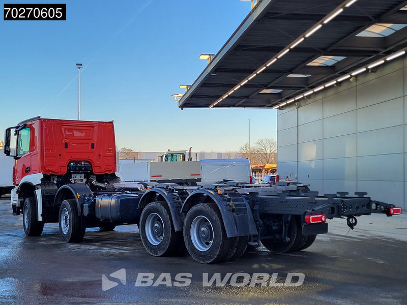 Mercedes-Benz Arocs 4843 8X4 NEW chassis RHD! Steel suspension Automatic Euro 6 - Шаси кабина: снимка 2 Mercedes-Benz Arocs 4843 8X4 NEW chassis RHD! Steel suspension Automatic Euro 6 - Шаси кабина: снимка 2