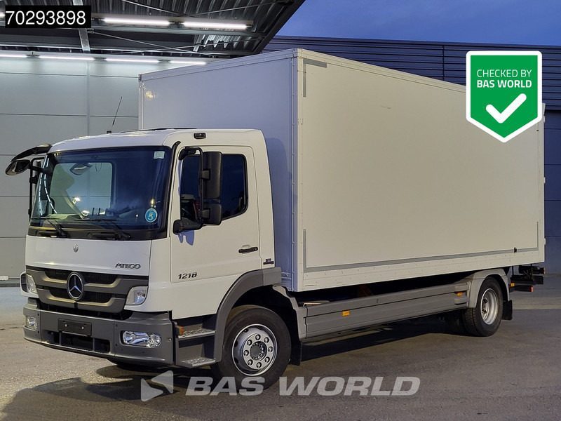 Mercedes-Benz Atego 1218 4X2 12 Tonner Automatic Tailgate Euro 5 - Камион фургон: снимка 1 Mercedes-Benz Atego 1218 4X2 12 Tonner Automatic Tailgate Euro 5 - Камион фургон: снимка 1