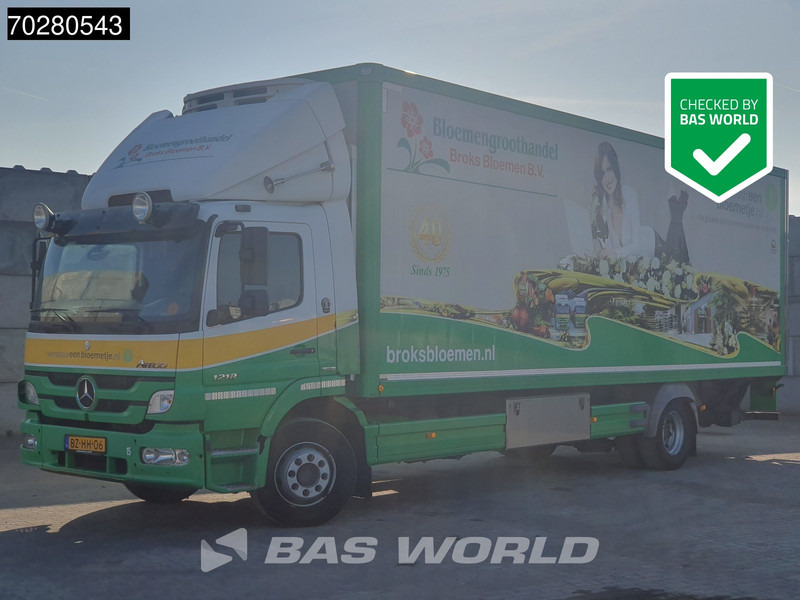 Mercedes-Benz Atego 1218 Atego 4X2 12t NL-Truck Mitsubishi TDJ430D cooler 1500kg Ladebordwand Euro 5 - Рефрижератор камион: снимка 1 Mercedes-Benz Atego 1218 Atego 4X2 12t NL-Truck Mitsubishi TDJ430D cooler 1500kg Ladebordwand Euro 5 - Рефрижератор камион: снимка 1