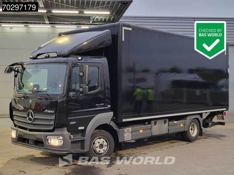 Mercedes-Benz Atego 1221 4X2 12tonner 1500kg Ladebordwand Automatic Airco Euro 6 - Камион фургон: снимка 1 Mercedes-Benz Atego 1221 4X2 12tonner 1500kg Ladebordwand Automatic Airco Euro 6 - Камион фургон: снимка 1