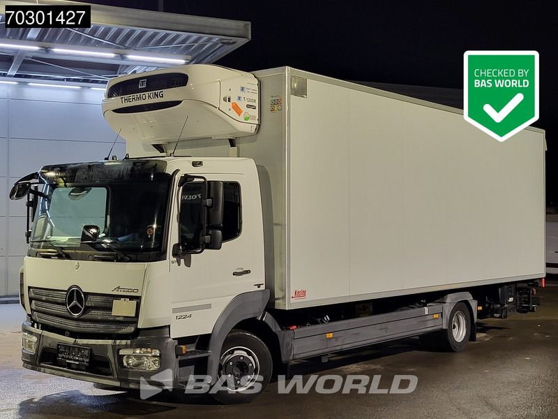 Mercedes-Benz Atego 1224 4X2 Thermo King T-1200R 1500kg Ladebordwand Automatic Euro 6 - Рефрижератор камион: снимка 1 Mercedes-Benz Atego 1224 4X2 Thermo King T-1200R 1500kg Ladebordwand Automatic Euro 6 - Рефрижератор камион: снимка 1