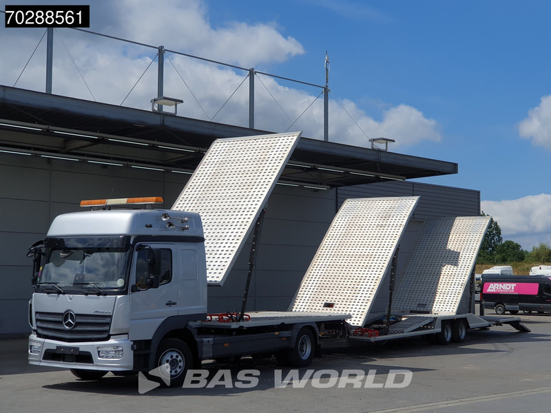 Mercedes-Benz Atego 1230 4X2 Kuvvetli car transporter 6 spots Hydrlaulic Winch Automatic - Автовоз камион: снимка 2 Mercedes-Benz Atego 1230 4X2 Kuvvetli car transporter 6 spots Hydrlaulic Winch Automatic - Автовоз камион: снимка 2