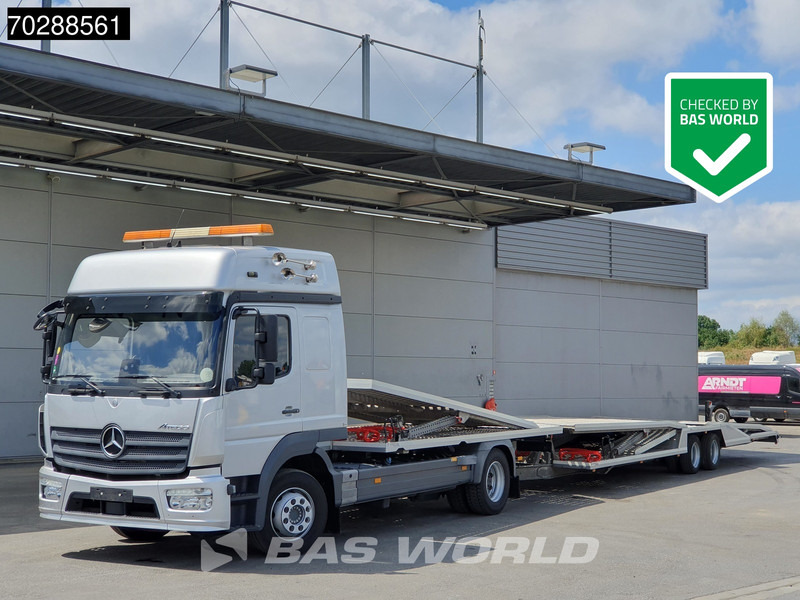 Mercedes-Benz Atego 1230 4X2 Kuvvetli car transporter 6 spots Hydrlaulic Winch Automatic - Автовоз камион: снимка 1 Mercedes-Benz Atego 1230 4X2 Kuvvetli car transporter 6 spots Hydrlaulic Winch Automatic - Автовоз камион: снимка 1