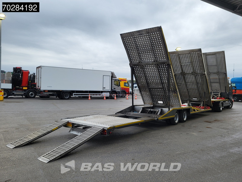 Автовоз камион Mercedes-Benz Atego 1230 4X2 Kuvvetli car transporter 6 spots Winch Automatic Euro 6: снимка 17