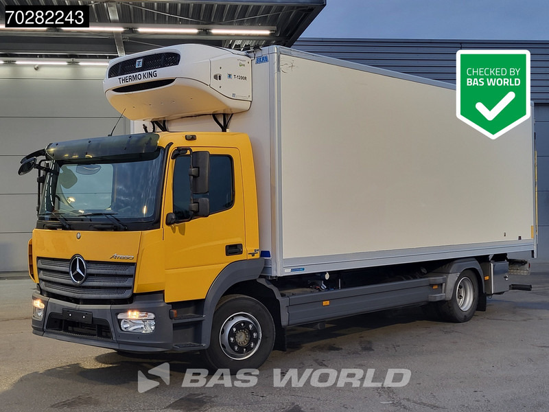 Mercedes-Benz Atego 1324 Atego 4X2 13.5tonner Thermo-King T-1200R 1500kg Ladebordwand Euro 6 - Рефрижератор камион: снимка 1 Mercedes-Benz Atego 1324 Atego 4X2 13.5tonner Thermo-King T-1200R 1500kg Ladebordwand Euro 6 - Рефрижератор камион: снимка 1
