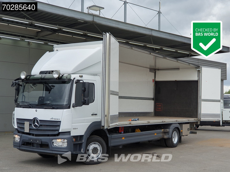 Mercedes-Benz Atego 1524 Atego 4X2 15t 6-Cyllnder Tail Gate Automatic Euro 6 - Камион фургон: снимка 1 Mercedes-Benz Atego 1524 Atego 4X2 15t 6-Cyllnder Tail Gate Automatic Euro 6 - Камион фургон: снимка 1