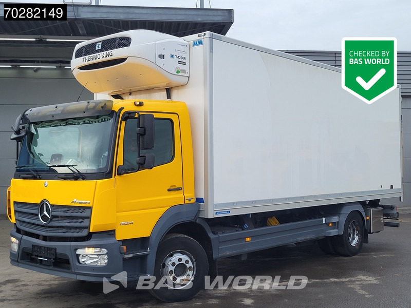Mercedes-Benz Atego 1524 Atego 4X2 15tonner Thermo King T-1200R Ladebordwand Automatic Euro 6 - Рефрижератор камион: снимка 1 Mercedes-Benz Atego 1524 Atego 4X2 15tonner Thermo King T-1200R Ladebordwand Automatic Euro 6 - Рефрижератор камион: снимка 1