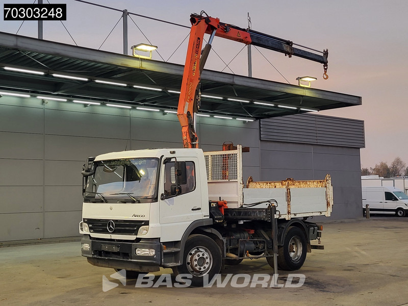 Mercedes-Benz Atego 1624 4X2 Palfinger PK10000 Kran Crane Manual Steelsuspension Euro 4 - Самосвал камион, Камион с кран: снимка 3 Mercedes-Benz Atego 1624 4X2 Palfinger PK10000 Kran Crane Manual Steelsuspension Euro 4 - Самосвал камион, Камион с кран: снимка 3