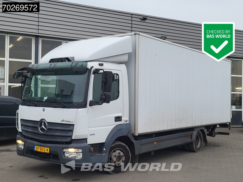 Mercedes-Benz Atego 816 4X2 7.5tonner NL-Truck Ladebordwand Automatic Euro 6 - Камион фургон: снимка 1 Mercedes-Benz Atego 816 4X2 7.5tonner NL-Truck Ladebordwand Automatic Euro 6 - Камион фургон: снимка 1