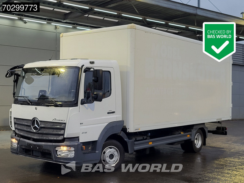 Mercedes-Benz Atego 816 4X2 8tonner Manual Steelsuspension Euro 6 - Камион фургон: снимка 1 Mercedes-Benz Atego 816 4X2 8tonner Manual Steelsuspension Euro 6 - Камион фургон: снимка 1