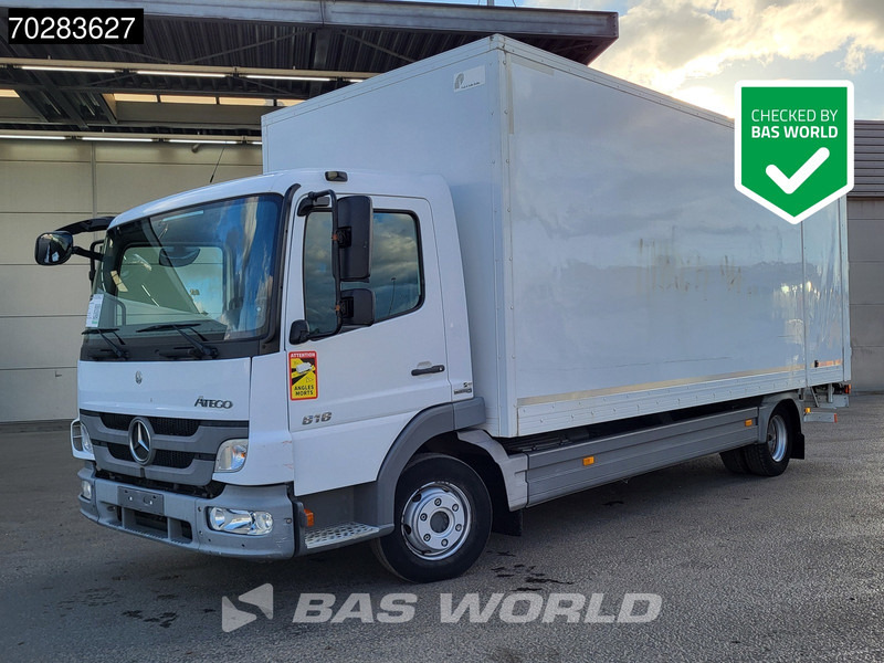 Mercedes-Benz Atego 818 4X2 8tonner 1500kg Ladebordwand Automatic Euro 5 - Камион фургон: снимка 1 Mercedes-Benz Atego 818 4X2 8tonner 1500kg Ladebordwand Automatic Euro 5 - Камион фургон: снимка 1