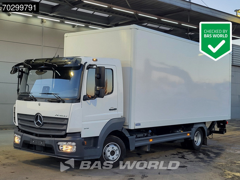 Mercedes-Benz Atego 818 4X2 8tonner Automatic 1000kg Ladebordwand Airco Euro 6 - Камион фургон: снимка 1 Mercedes-Benz Atego 818 4X2 8tonner Automatic 1000kg Ladebordwand Airco Euro 6 - Камион фургон: снимка 1