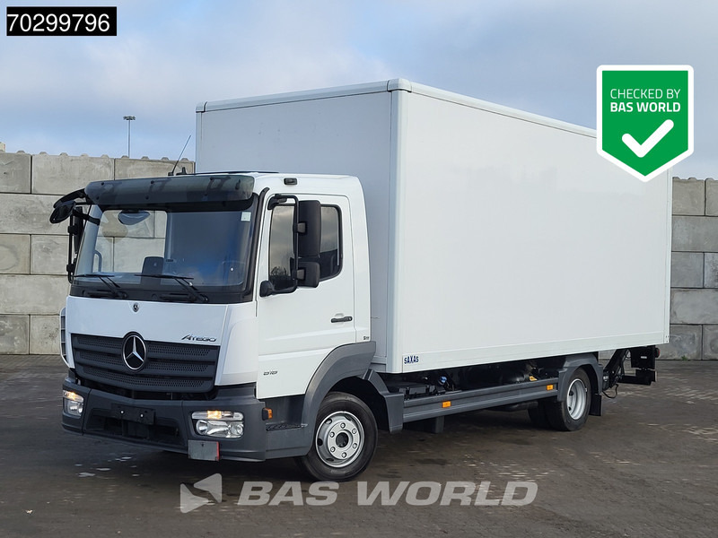 Mercedes-Benz Atego 818 4X2 8tonner Automatic 1000kg Ladebordwand Euro 6 - Камион фургон: снимка 1 Mercedes-Benz Atego 818 4X2 8tonner Automatic 1000kg Ladebordwand Euro 6 - Камион фургон: снимка 1