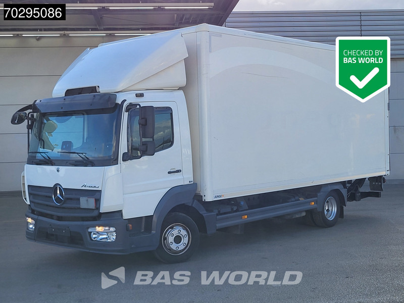 Mercedes-Benz Atego 818 4X2 8tonner Automatic 1500kg Ladebordwand Euro 6 - Камион фургон: снимка 1 Mercedes-Benz Atego 818 4X2 8tonner Automatic 1500kg Ladebordwand Euro 6 - Камион фургон: снимка 1