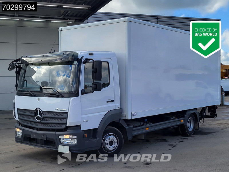 Mercedes-Benz Atego 818 4X2 8tonner Automatic Ladebordwand Airco Euro 6 - Камион фургон: снимка 1 Mercedes-Benz Atego 818 4X2 8tonner Automatic Ladebordwand Airco Euro 6 - Камион фургон: снимка 1