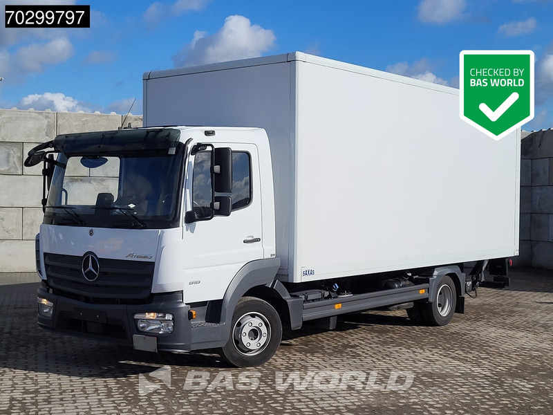 Mercedes-Benz Atego 818 4X2 8tonner Automatic Ladebordwand Euro 6 - Камион фургон: снимка 1 Mercedes-Benz Atego 818 4X2 8tonner Automatic Ladebordwand Euro 6 - Камион фургон: снимка 1