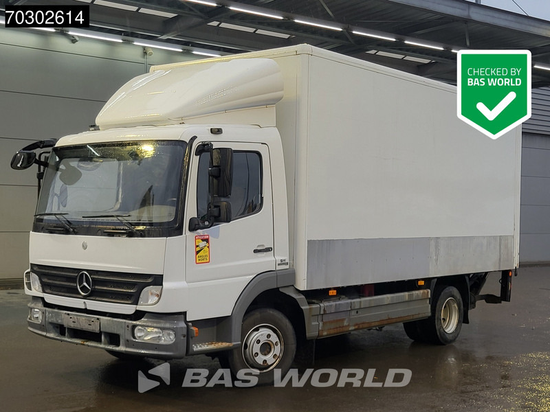 Mercedes-Benz Atego 818 Atego 4X2 8tonner Automatic 1500kg Ladebordwand Euro 4 - Камион фургон: снимка 1 Mercedes-Benz Atego 818 Atego 4X2 8tonner Automatic 1500kg Ladebordwand Euro 4 - Камион фургон: снимка 1