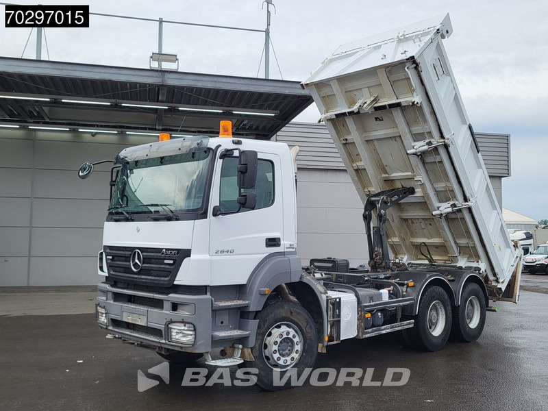 Mercedes-Benz Axor 2640 6X4 10m3 Meiller Tipper Steelsuspension Manual Euro 4 - Самосвал камион: снимка 1 Mercedes-Benz Axor 2640 6X4 10m3 Meiller Tipper Steelsuspension Manual Euro 4 - Самосвал камион: снимка 1