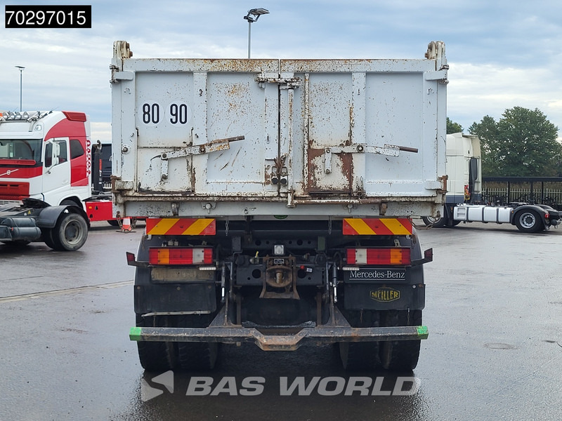 Самосвал камион Mercedes-Benz Axor 2640 6X4 10m3 Meiller Tipper Steelsuspension Manual Euro 4: снимка 16