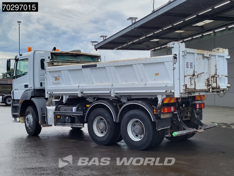 Самосвал камион Mercedes-Benz Axor 2640 6X4 10m3 Meiller Tipper Steelsuspension Manual Euro 4: снимка 13