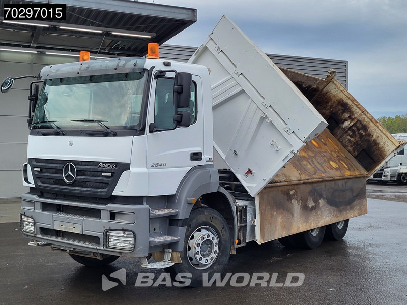 Mercedes-Benz Axor 2640 6X4 10m3 Meiller Tipper Steelsuspension Manual Euro 4 - Самосвал камион: снимка 3 Mercedes-Benz Axor 2640 6X4 10m3 Meiller Tipper Steelsuspension Manual Euro 4 - Самосвал камион: снимка 3