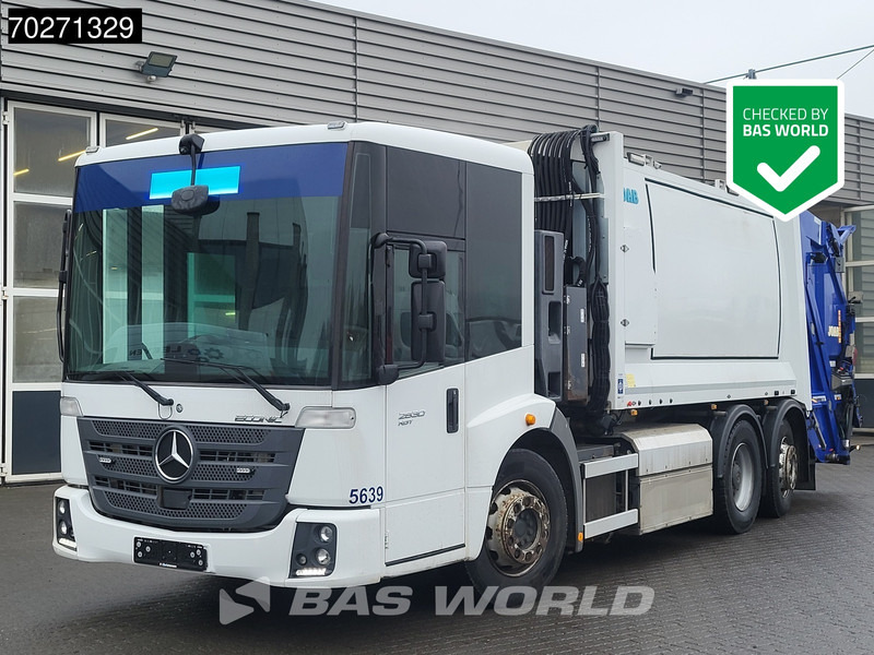 Mercedes-Benz Econic 2630 6X2 17m3 Joab Anaconda twin Lenkachse CNG Euro 6 - Боклукчийска кола: снимка 1 Mercedes-Benz Econic 2630 6X2 17m3 Joab Anaconda twin Lenkachse CNG Euro 6 - Боклукчийска кола: снимка 1
