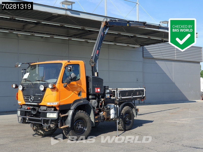 Mercedes-Benz U20 4X4 Hiab 022D-3 HIDUO Kran Crane Hydraulic Euro 5 - Бордови камион, Камион с кран: снимка 1 Mercedes-Benz U20 4X4 Hiab 022D-3 HIDUO Kran Crane Hydraulic Euro 5 - Бордови камион, Камион с кран: снимка 1