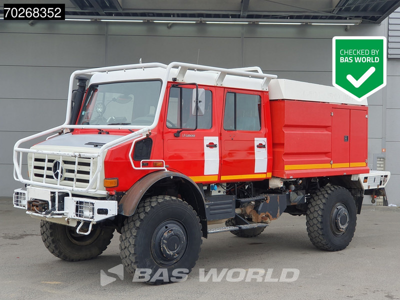 Mercedes-Benz U5000 4X4 Camiva FIRE TRUCK SUPERSTRUCTURE NOT WORKING Automatic - Пожарна кола: снимка 1 Mercedes-Benz U5000 4X4 Camiva FIRE TRUCK SUPERSTRUCTURE NOT WORKING Automatic - Пожарна кола: снимка 1
