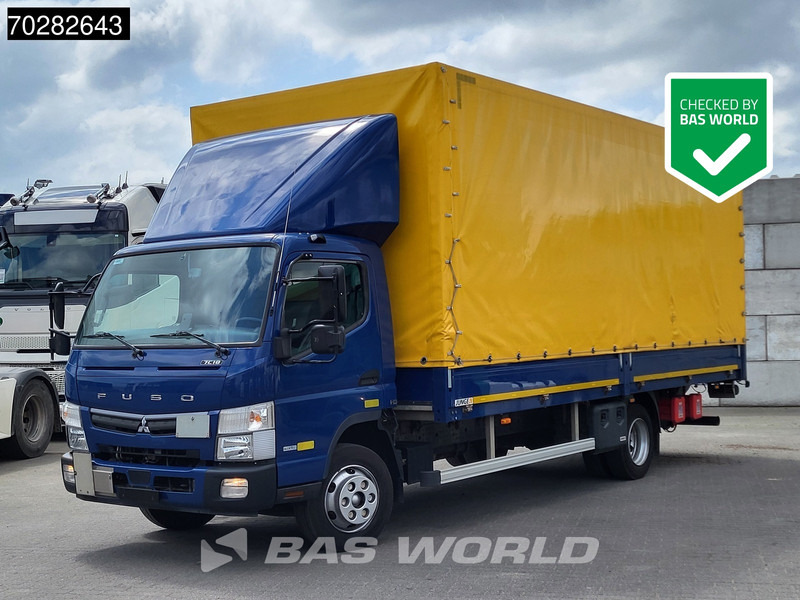 Mitsubishi 7C18 4X2 7.5tons Curtainsides Ladebordwand Automatic Euro 6 - Камион фургон: снимка 1 Mitsubishi 7C18 4X2 7.5tons Curtainsides Ladebordwand Automatic Euro 6 - Камион фургон: снимка 1