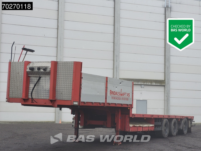 Närko S8YP42A11 Liftachse+Lenkachse - Нискорамна площадка полуремарке: снимка 1 Närko S8YP42A11 Liftachse+Lenkachse - Нискорамна площадка полуремарке: снимка 1