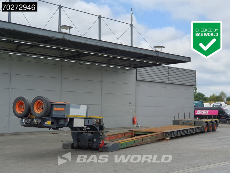 Nooteboom EURO-48-03 3x Lenkachse Extendable Gooseneck - Нискорамна площадка полуремарке: снимка 1 Nooteboom EURO-48-03 3x Lenkachse Extendable Gooseneck - Нискорамна площадка полуремарке: снимка 1