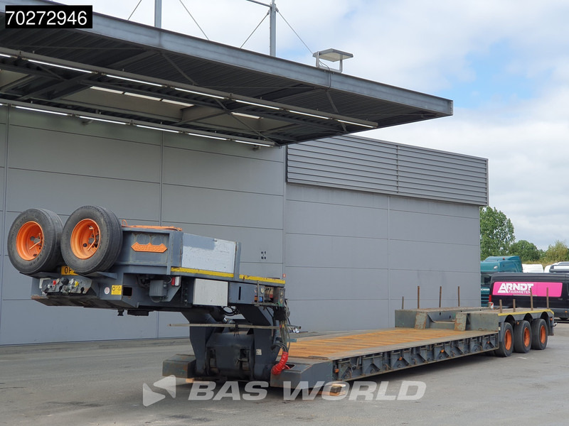 Nooteboom EURO-48-03 3x Lenkachse Extendable Gooseneck - Нискорамна площадка полуремарке: снимка 2 Nooteboom EURO-48-03 3x Lenkachse Extendable Gooseneck - Нискорамна площадка полуремарке: снимка 2